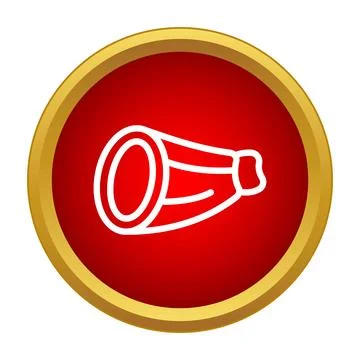 Ham meat icon representing butcher shop food Stock Illustration