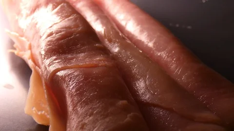 Ham pieces Stock-Footage 112825045