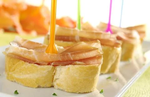 Ham sandwich Stock Photos