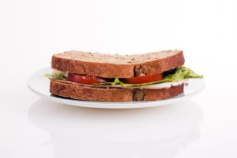 Ham Sandwich Stock-Fotos