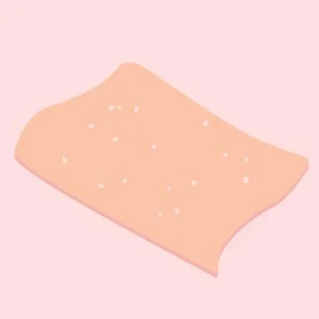 Ham Slice Stock Illustration