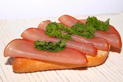 Ham snack Stock Photos