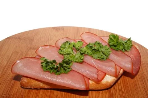 Ham snack Stock Photos