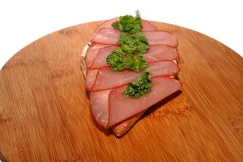 Ham snack Stock Photos