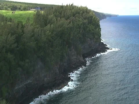 Hamakua Coastline Stock Footage 22243588