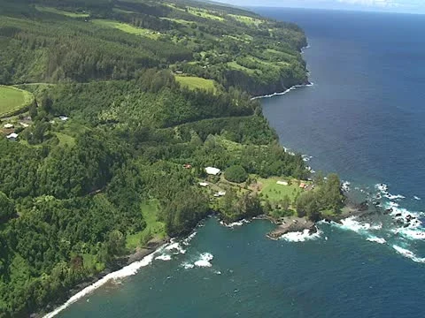 Hamakua Coastline Stock Footage 22243883