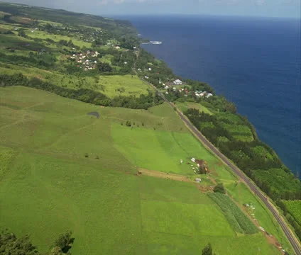 Hamakua Coastline Stock Footage 22731508