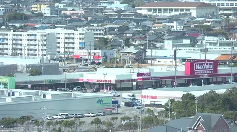 Hamaoka nuclear power Plant, Japan Stock Footage