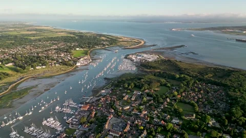 Hamble rising up high Stock Footage 257904891