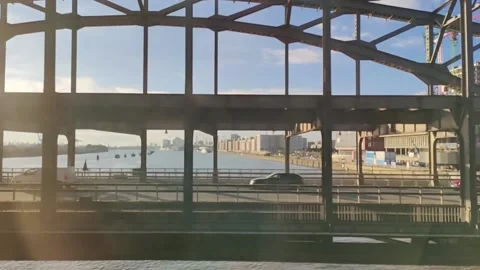 Hamburg bridge Stock Footage 214235139