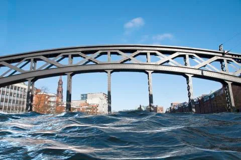 Hamburg in the Future Stock Photos