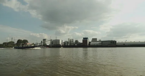 Hamburg Harbour facility 库存影片 134466169