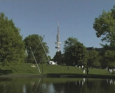Hamburg (Televison tower) Stock Footage 120872