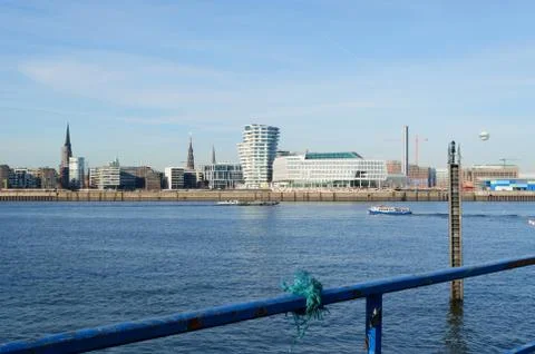 Hamburg view Stock Photos