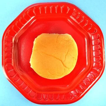 Hamburger bun Stock Photos