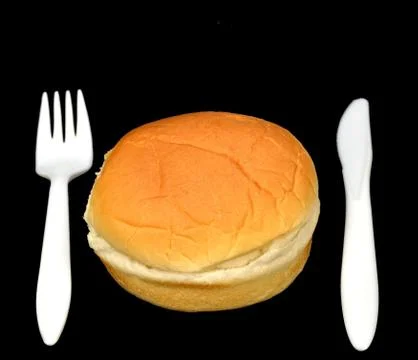 Hamburger bun Stock Photos