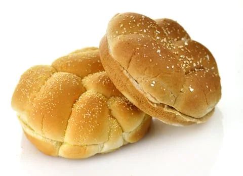 Hamburger buns Stock Photos