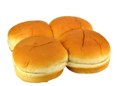 Hamburger buns Stock Photos