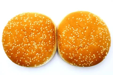 Hamburger Buns Stock Photos