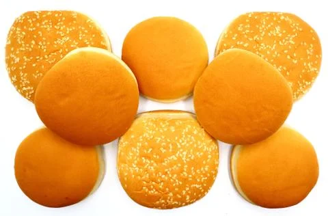 Hamburger Buns 스톡 사진