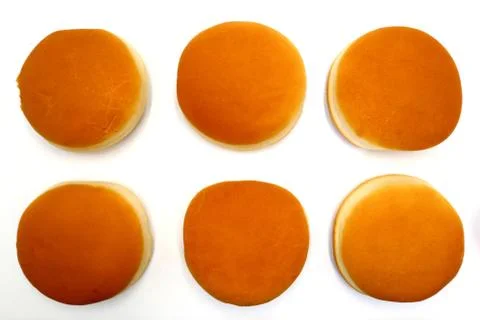 Hamburger Buns Stock Photos