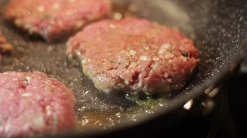 Hamburger cooking Видео 43482314
