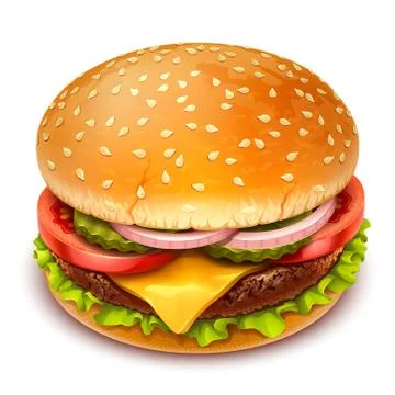 Hamburger icon Stock Illustration