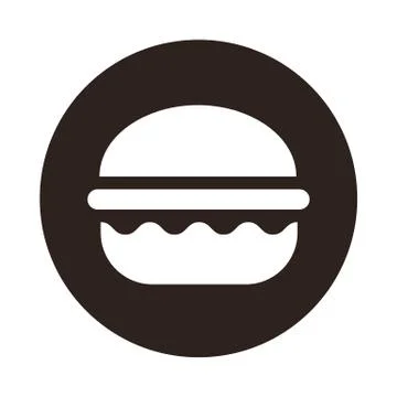 Hamburger icon Illustrazione stock