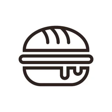 Hamburger icon Stock Illustration