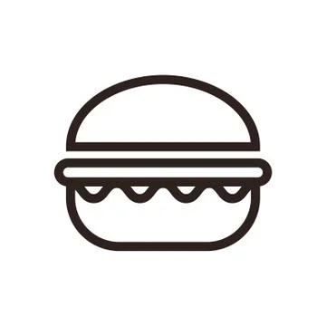 Hamburger icon Stock Illustration