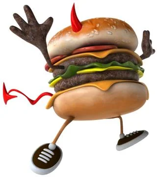 Hamburger Stock Illustration