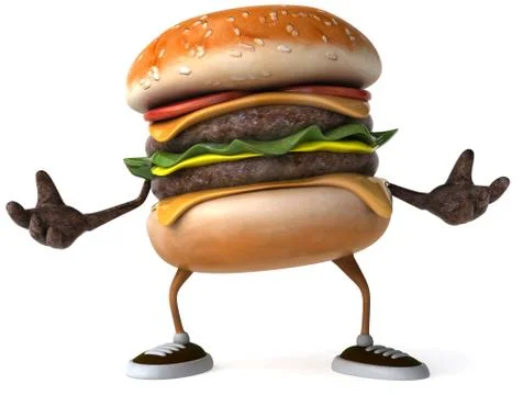 Hamburger Stock Illustration