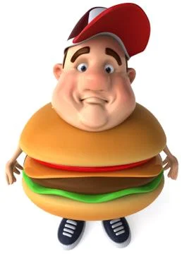Hamburger Stock Illustration