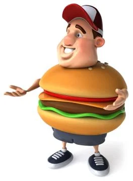 Hamburger Stock Illustration