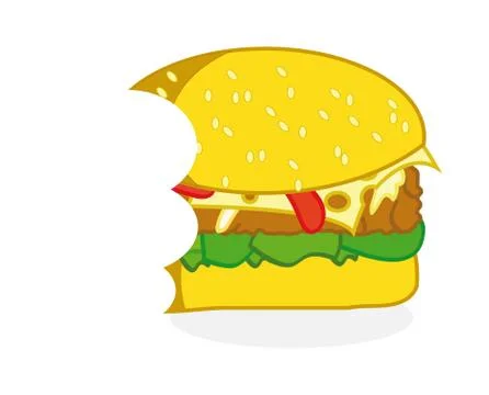 Hamburger Stock Illustration
