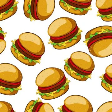 Hamburger Stock Illustration