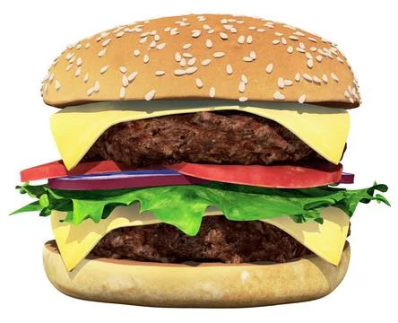 Hamburger Stock Illustration