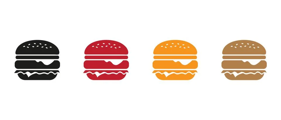 Hamburger Stock Illustration