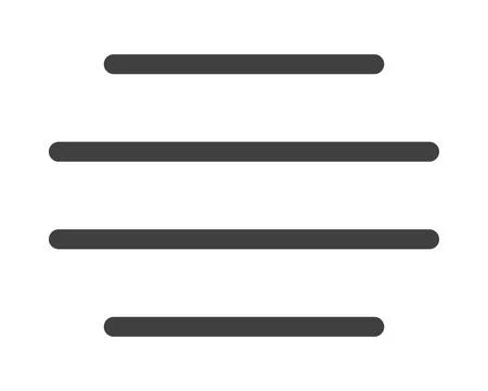 Hamburger menu icon, buttons for website, UI navigation, mobile app, presen.. Stock Illustration