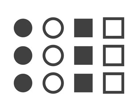 Hamburger menu icon, buttons for website, UI navigation, mobile app, presen.. Stock Illustration