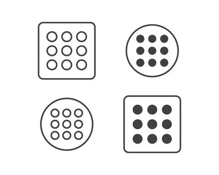 Hamburger menu icon, buttons for website, UI navigation, mobile app, presen.. Stock Illustration