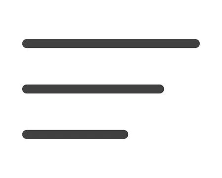 Hamburger menu icon, buttons for website, UI navigation, mobile app, presen.. Stockillustratie