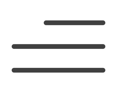 Hamburger menu icon, buttons for website, UI navigation, mobile app, presen.. Stock Illustration