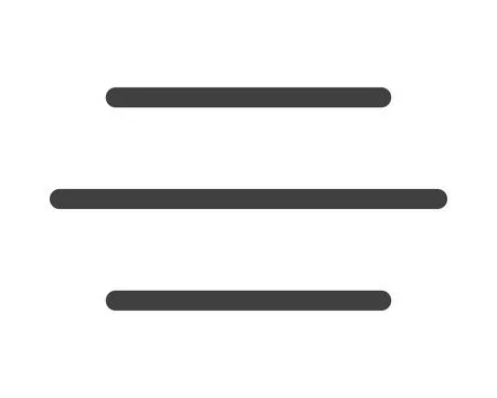 Hamburger menu icon, buttons for website, UI navigation, mobile app, presen.. Stockillustratie