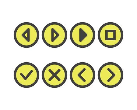 Hamburger menu icon, buttons for website, UI navigation, mobile app, presen.. Illustrazione stock