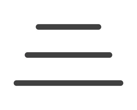 Hamburger menu icon, buttons for website, UI navigation, mobile app, presen.. Stock Illustration