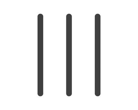 Hamburger menu icon, buttons for website, UI navigation, mobile app, presen.. Stock Illustration