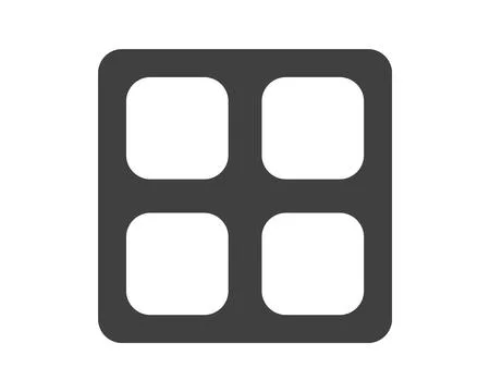 Hamburger menu icon, buttons for website, UI navigation, mobile app, presen.. Stock Illustration