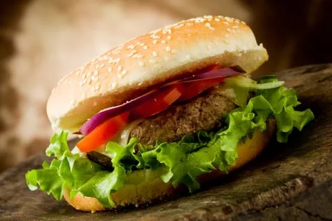 Hamburger Stock Photos