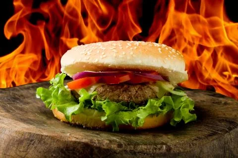 Hamburger Stock Photos